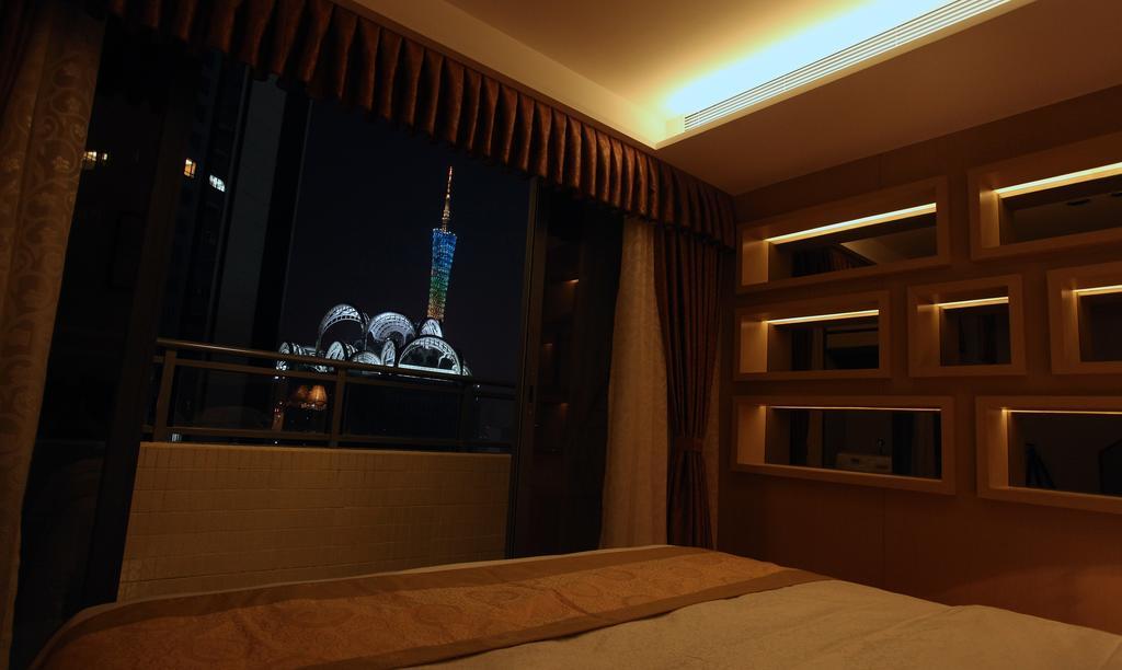 Heefun Apartment Hotel Guangzhou - Poly D Plaza Branch Bagian luar foto