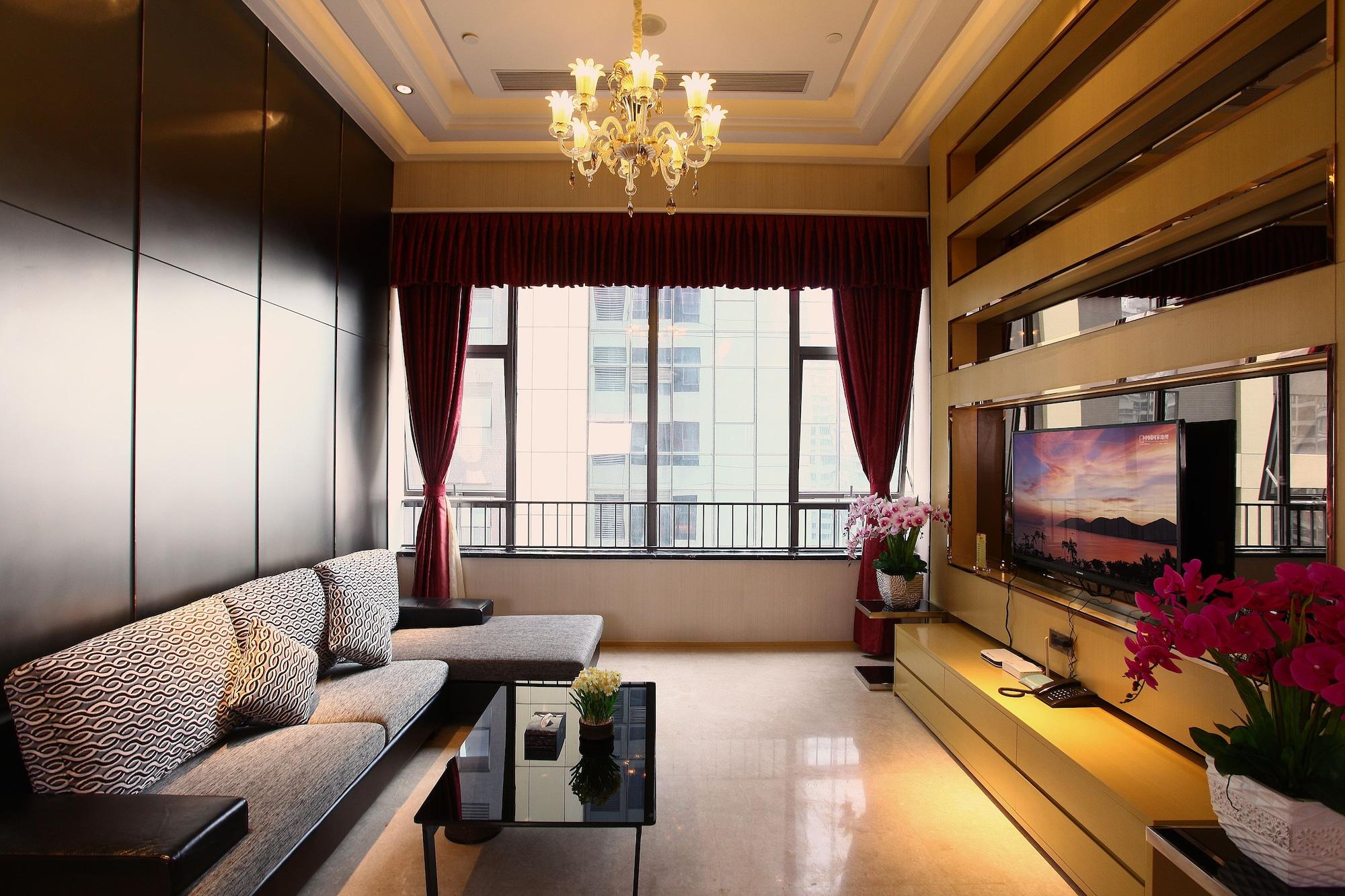 Heefun Apartment Hotel Guangzhou - Poly D Plaza Branch Bagian luar foto