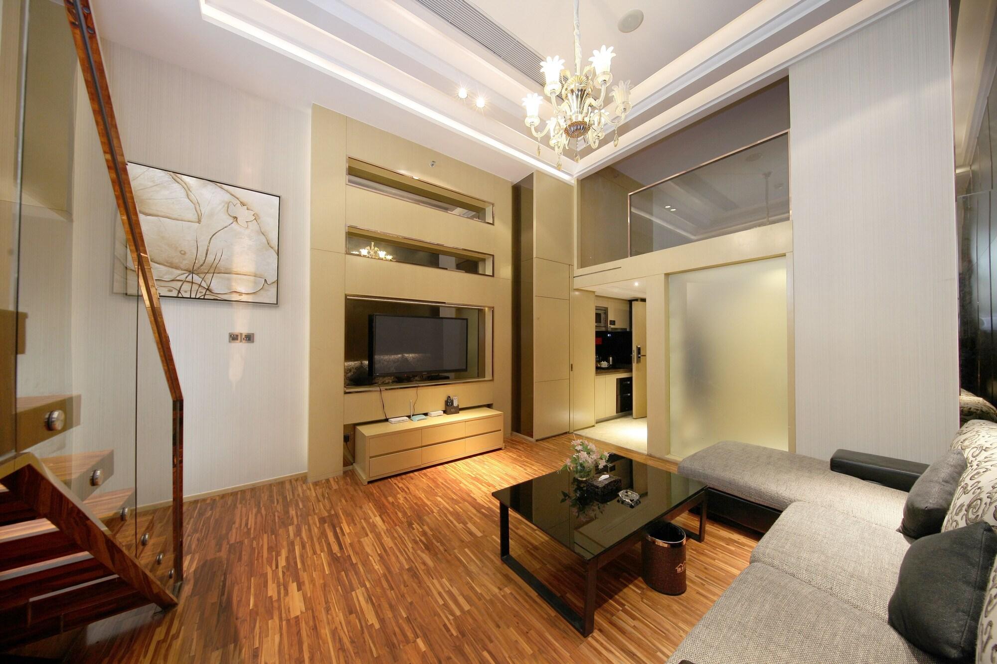 Heefun Apartment Hotel Guangzhou - Poly D Plaza Branch Bagian luar foto
