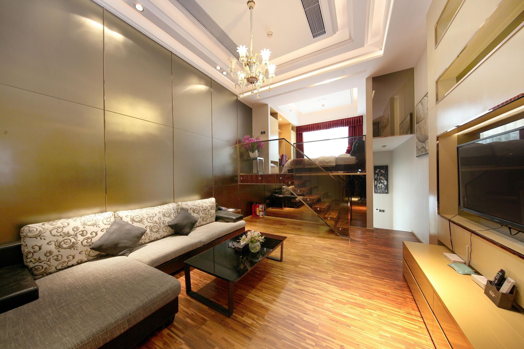 Heefun Apartment Hotel Guangzhou - Poly D Plaza Branch Bagian luar foto