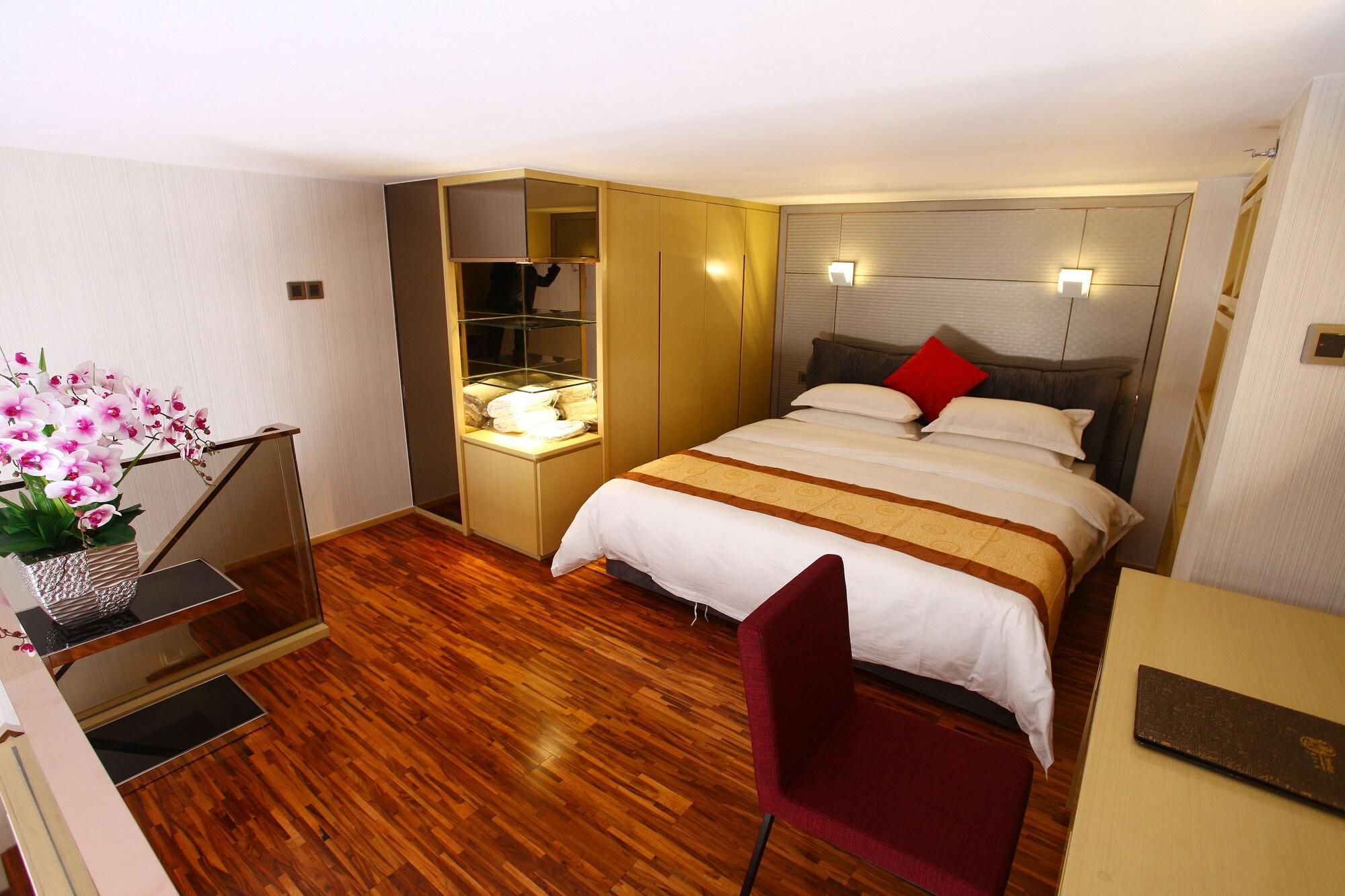 Heefun Apartment Hotel Guangzhou - Poly D Plaza Branch Bagian luar foto
