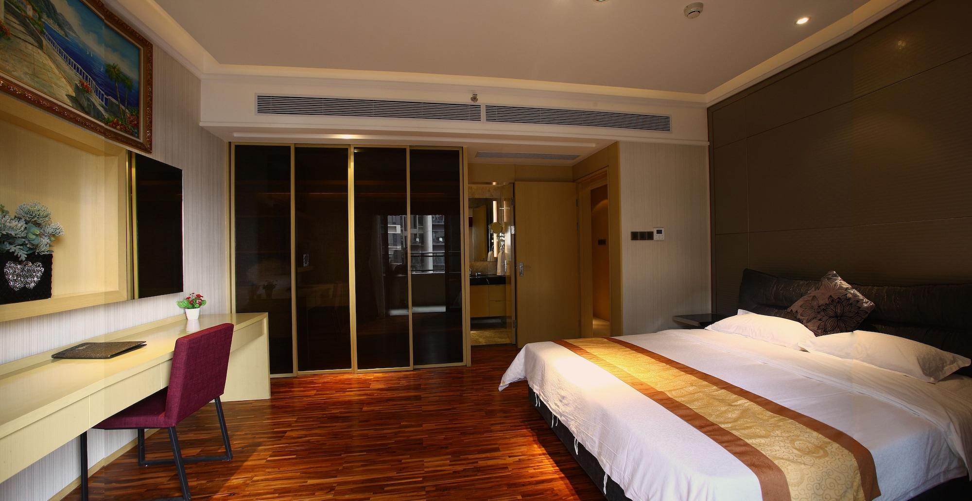 Heefun Apartment Hotel Guangzhou - Poly D Plaza Branch Bagian luar foto