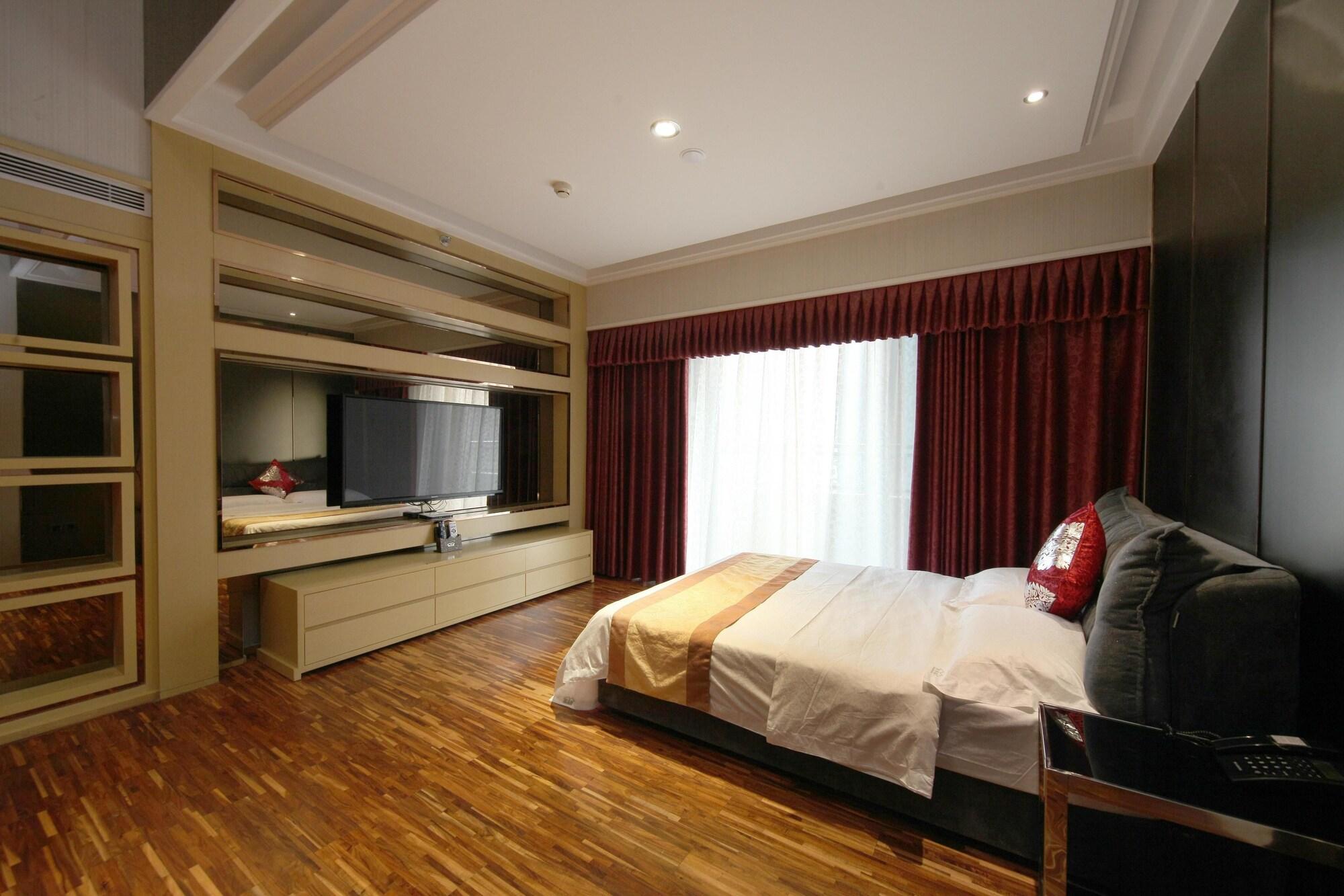 Heefun Apartment Hotel Guangzhou - Poly D Plaza Branch Bagian luar foto