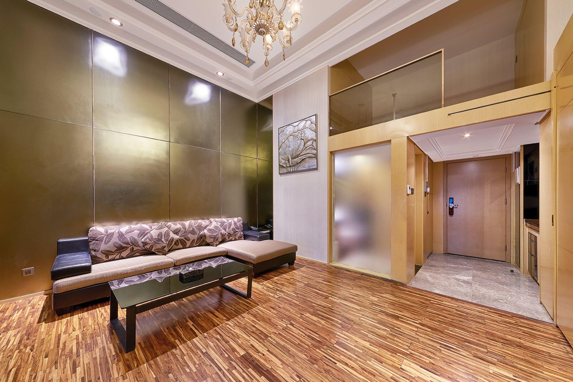 Heefun Apartment Hotel Guangzhou - Poly D Plaza Branch Bagian luar foto