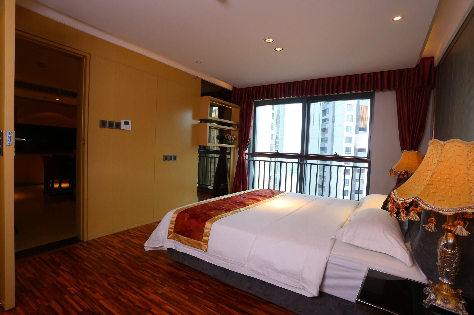 Heefun Apartment Hotel Guangzhou - Poly D Plaza Branch Bagian luar foto