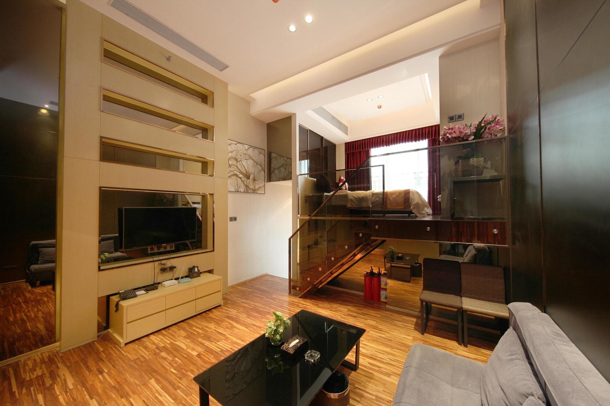 Heefun Apartment Hotel Guangzhou - Poly D Plaza Branch Bagian luar foto