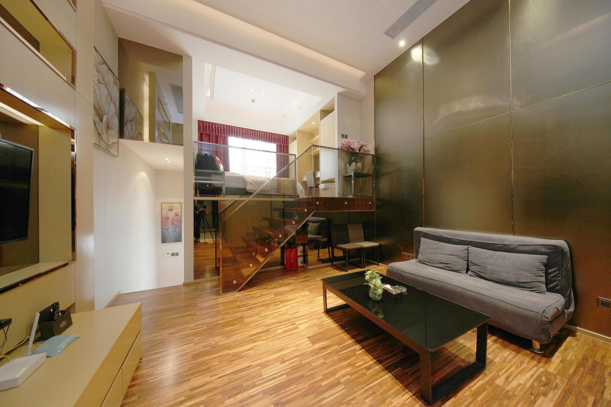 Heefun Apartment Hotel Guangzhou - Poly D Plaza Branch Bagian luar foto