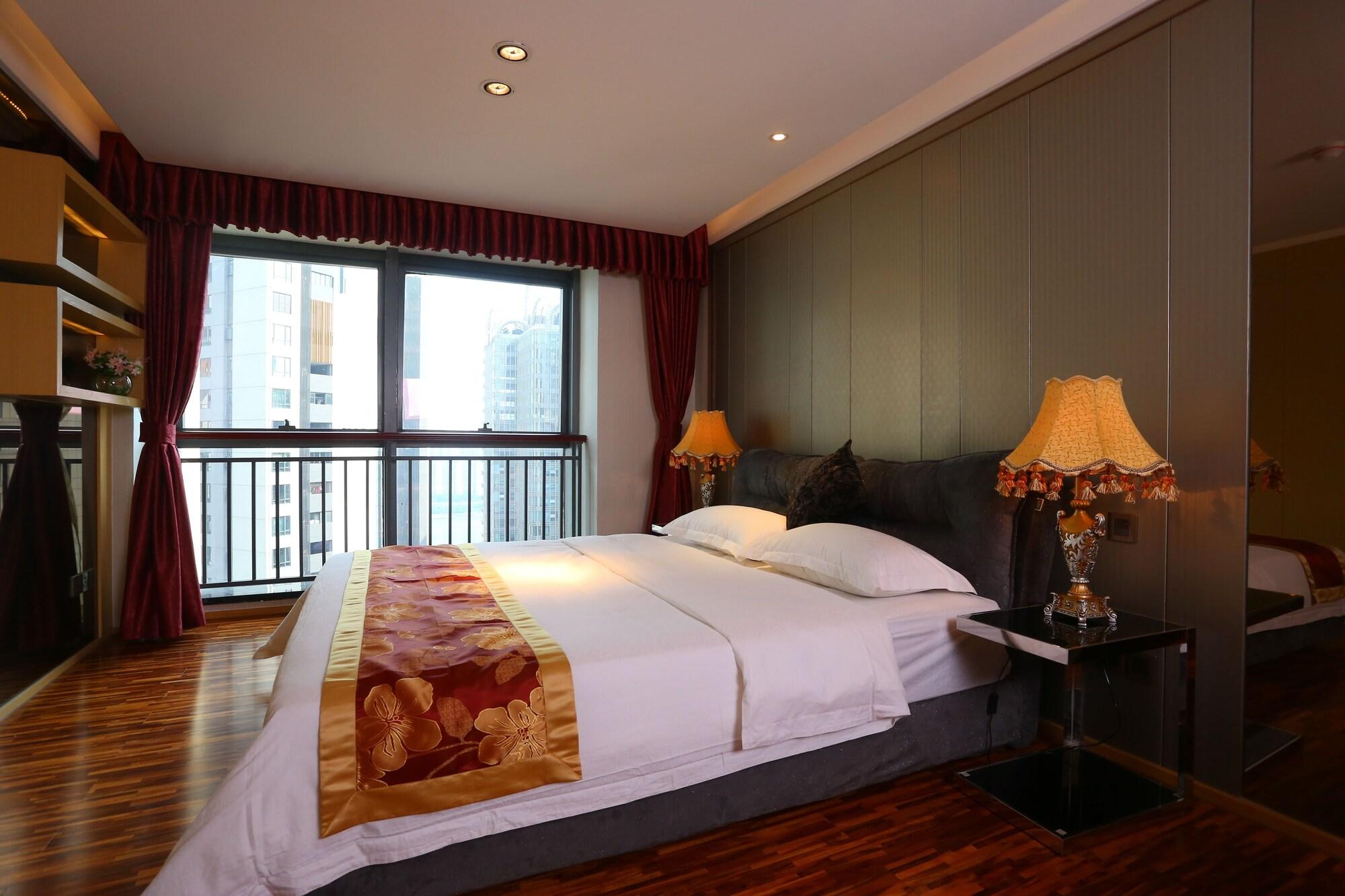 Heefun Apartment Hotel Guangzhou - Poly D Plaza Branch Bagian luar foto