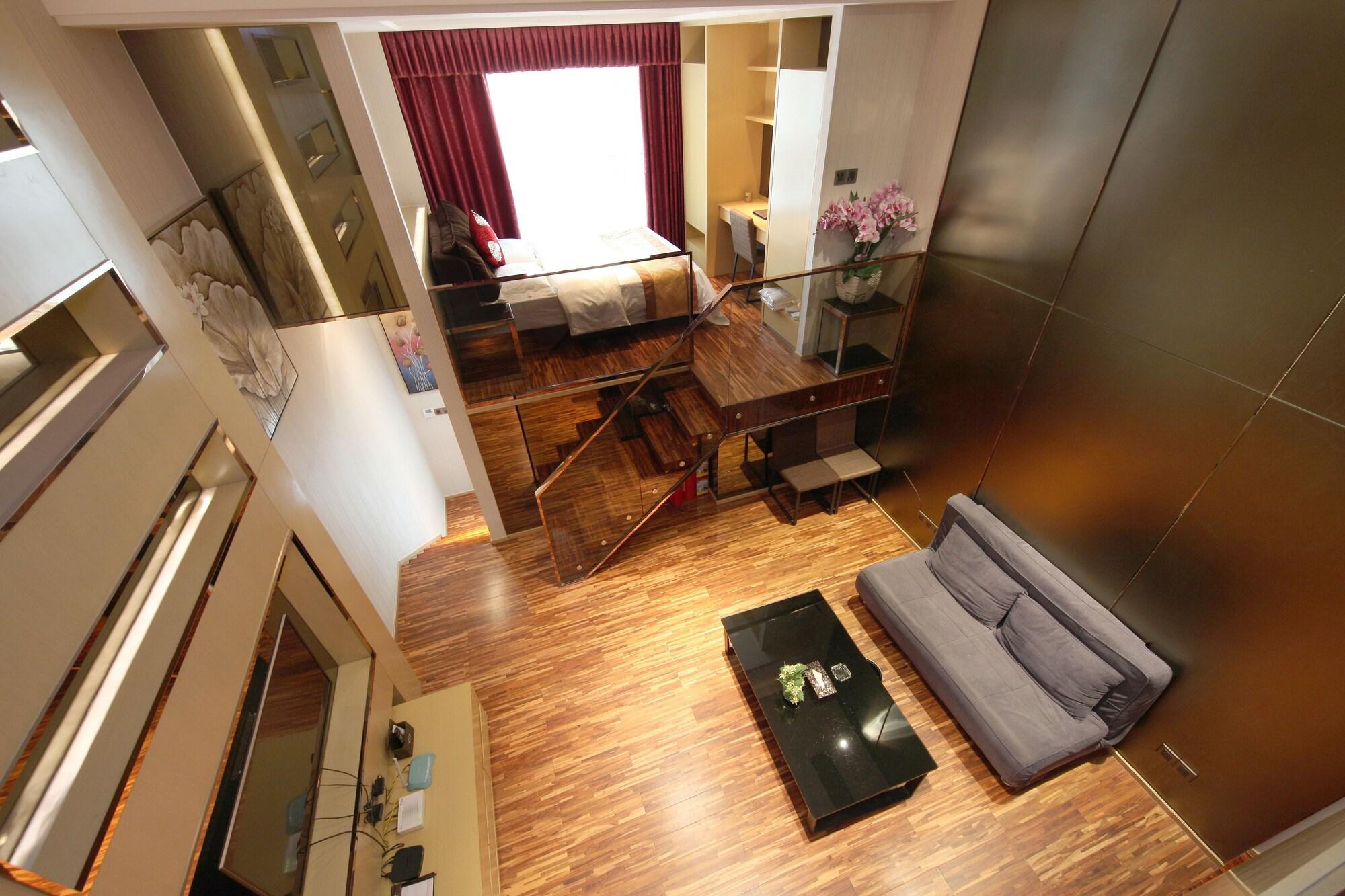 Heefun Apartment Hotel Guangzhou - Poly D Plaza Branch Bagian luar foto