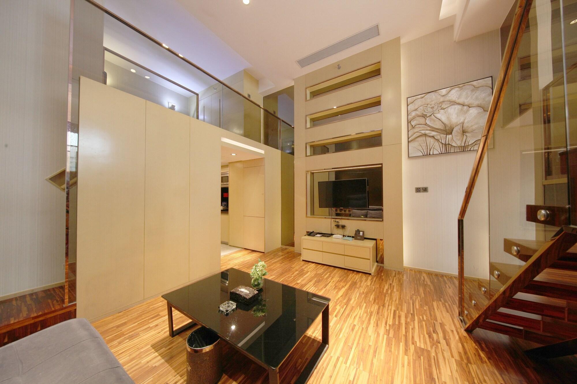 Heefun Apartment Hotel Guangzhou - Poly D Plaza Branch Bagian luar foto