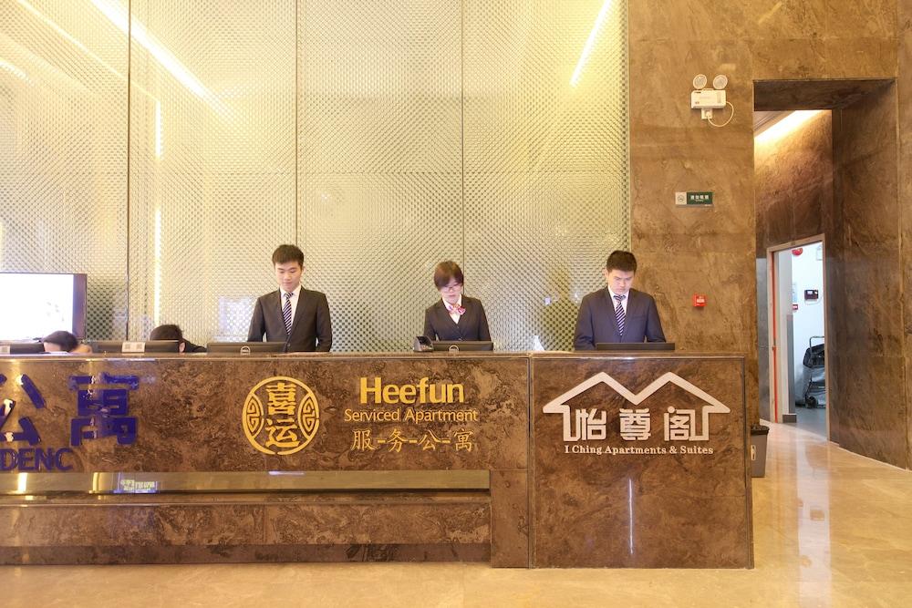 Heefun Apartment Hotel Guangzhou - Poly D Plaza Branch Bagian luar foto
