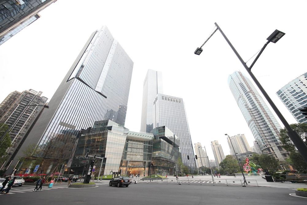 Heefun Apartment Hotel Guangzhou - Poly D Plaza Branch Bagian luar foto
