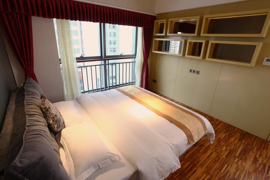 Heefun Apartment Hotel Guangzhou - Poly D Plaza Branch Ruang foto