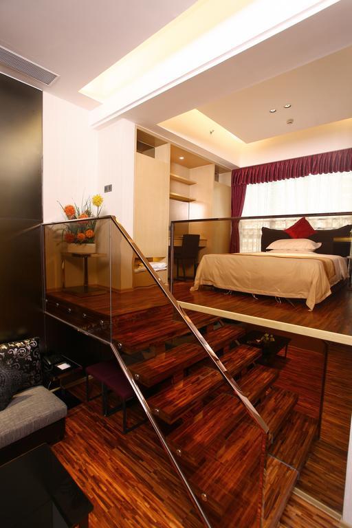 Heefun Apartment Hotel Guangzhou - Poly D Plaza Branch Ruang foto