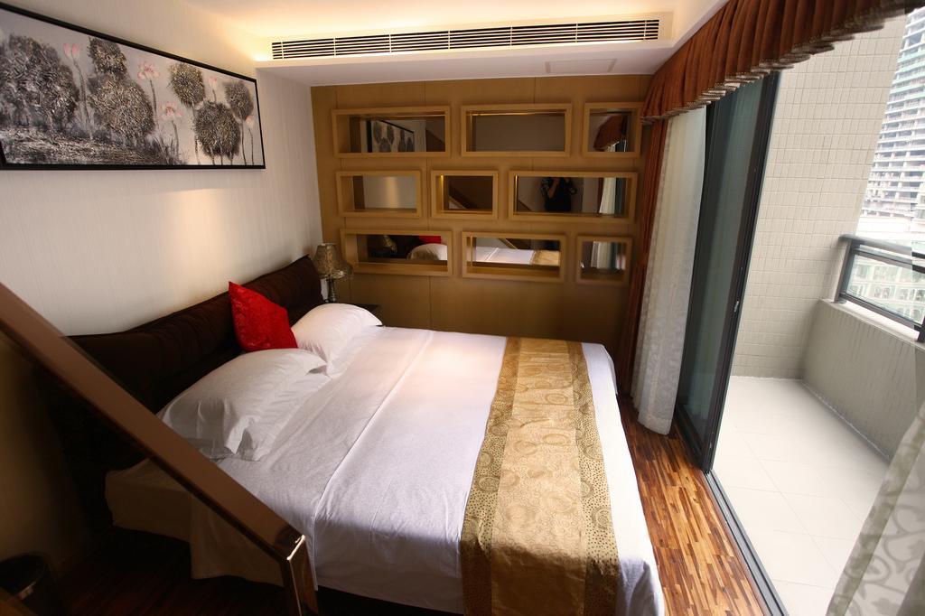 Heefun Apartment Hotel Guangzhou - Poly D Plaza Branch Ruang foto