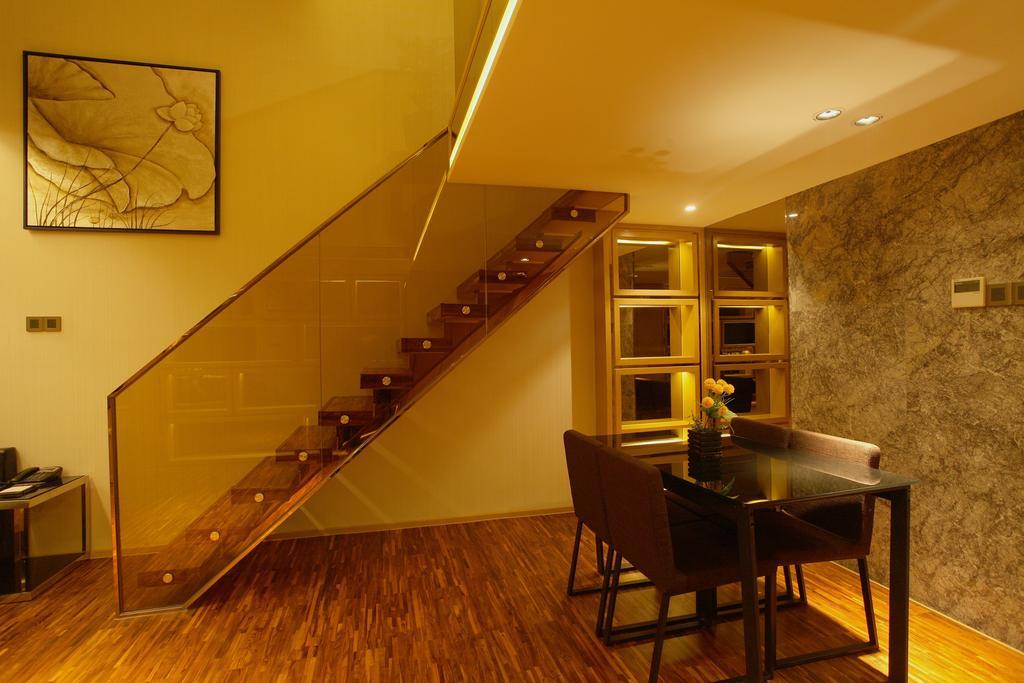 Heefun Apartment Hotel Guangzhou - Poly D Plaza Branch Ruang foto