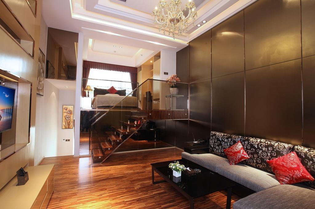 Heefun Apartment Hotel Guangzhou - Poly D Plaza Branch Ruang foto