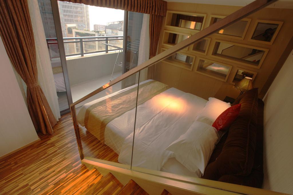Heefun Apartment Hotel Guangzhou - Poly D Plaza Branch Ruang foto