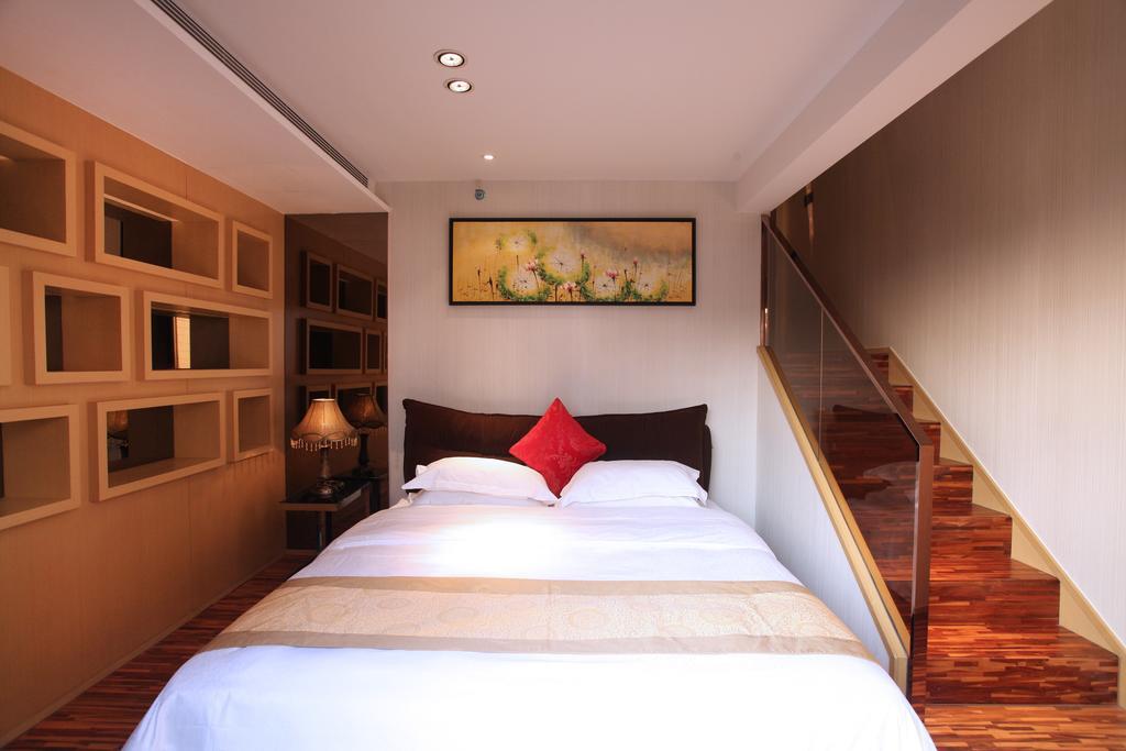 Heefun Apartment Hotel Guangzhou - Poly D Plaza Branch Ruang foto
