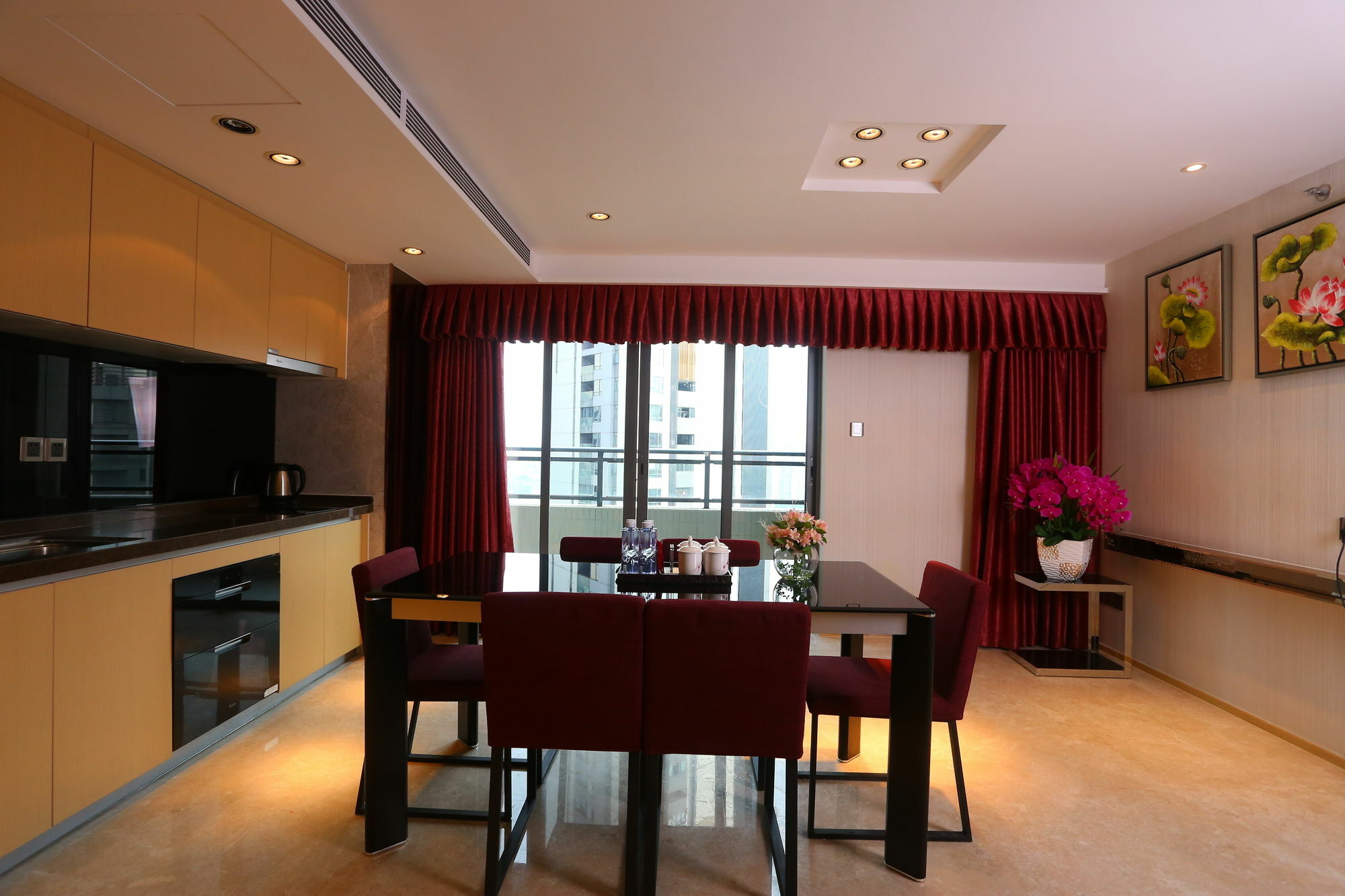 Heefun Apartment Hotel Guangzhou - Poly D Plaza Branch Bagian luar foto